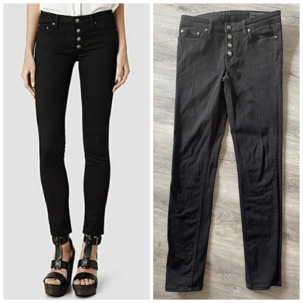 AllSaints Mast Button Jeans